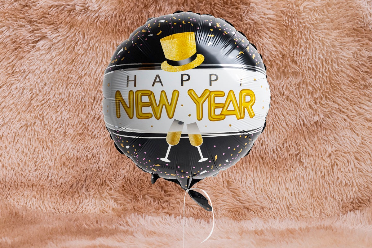 Happy New Year A Balloon