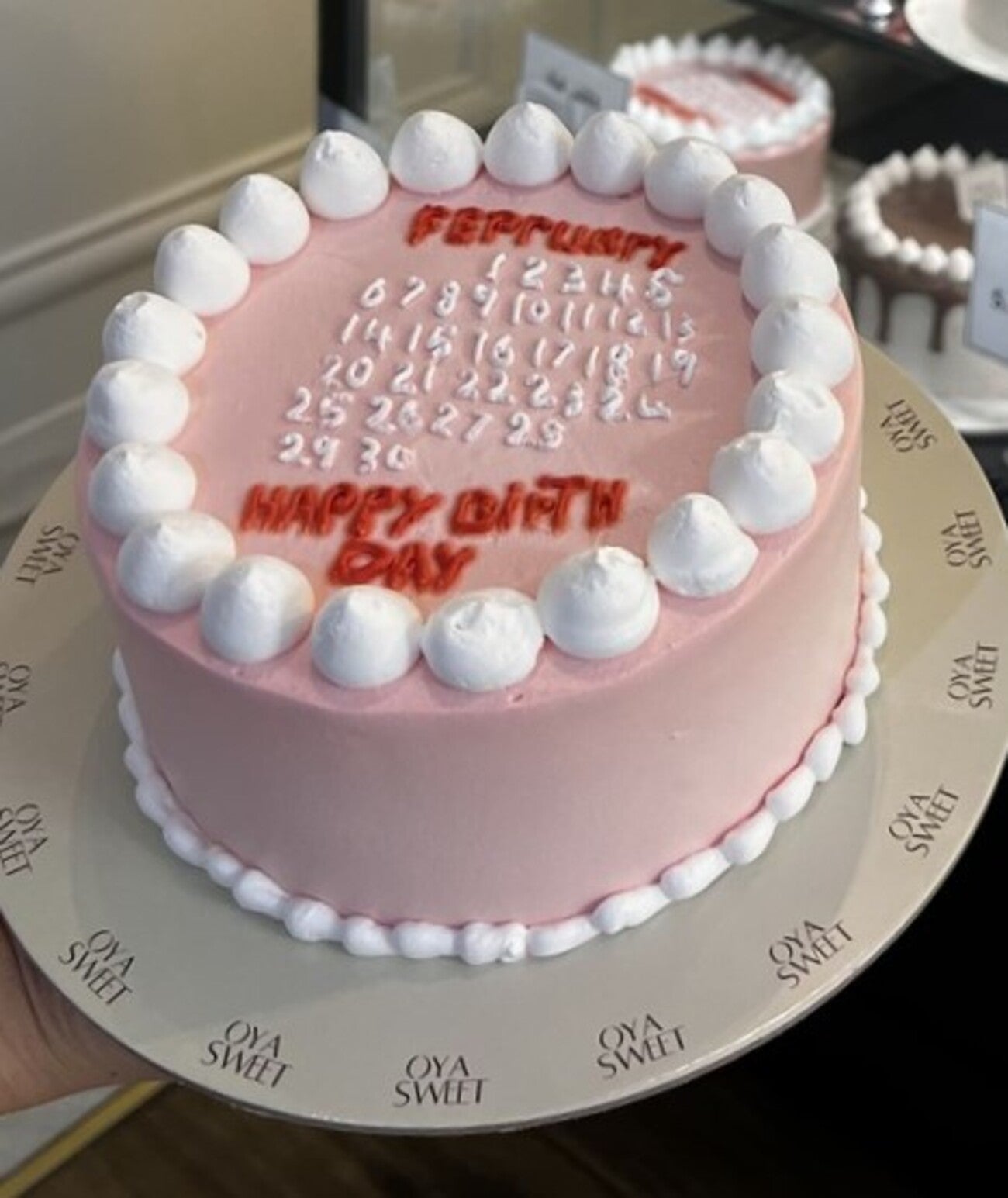 Calender cake