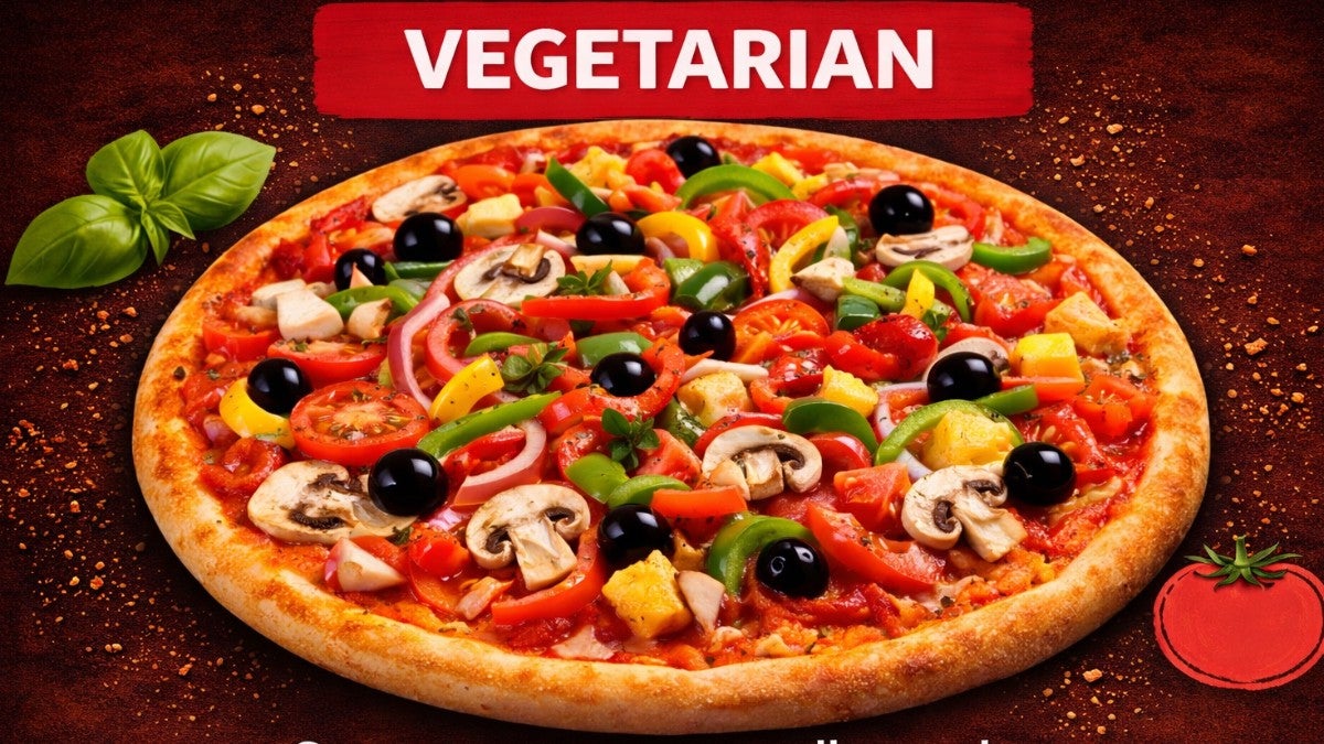 PIZZA 🍕 VEGETARIAN