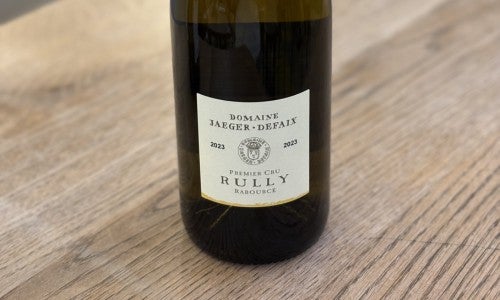 "Rabourcé" - Rully 1er Cru, Bourgogne - D. Jaeger-Defaix - vin blanc
