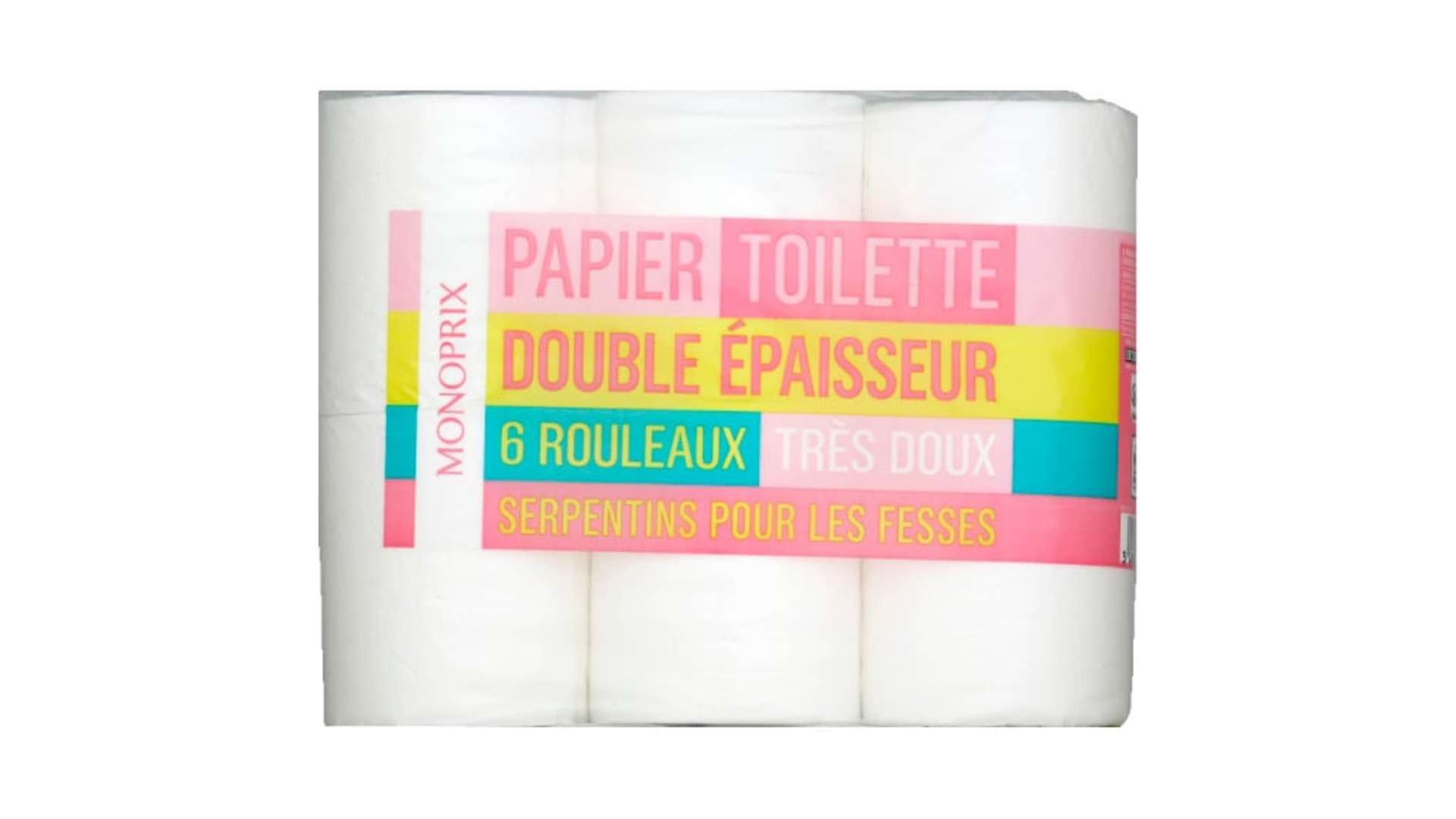 Monoprix Papier toilette double épaisseur Les 6 rouleaux
