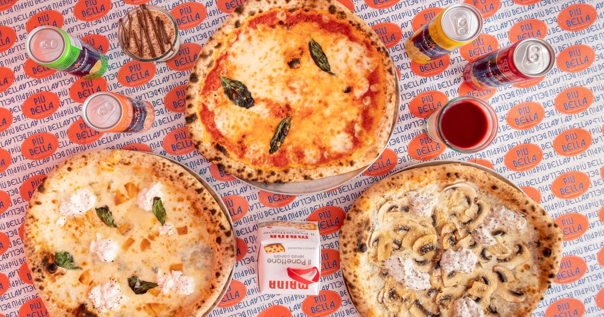 Più Bella Pizza Lyon livre depuis Hôtel de Ville Commandez avec