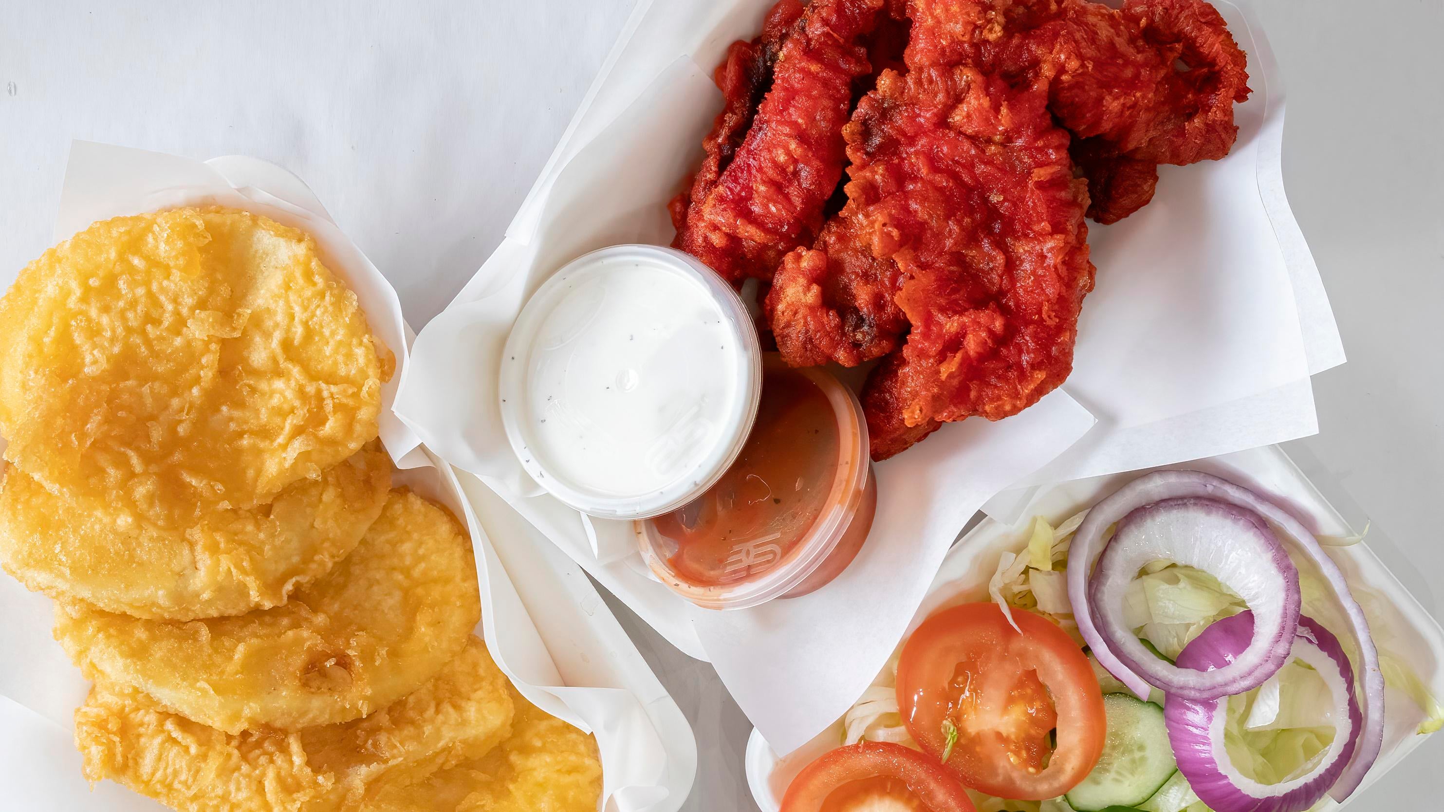 Peter's Chippie Carnwadric Road Arden delivery from Arden