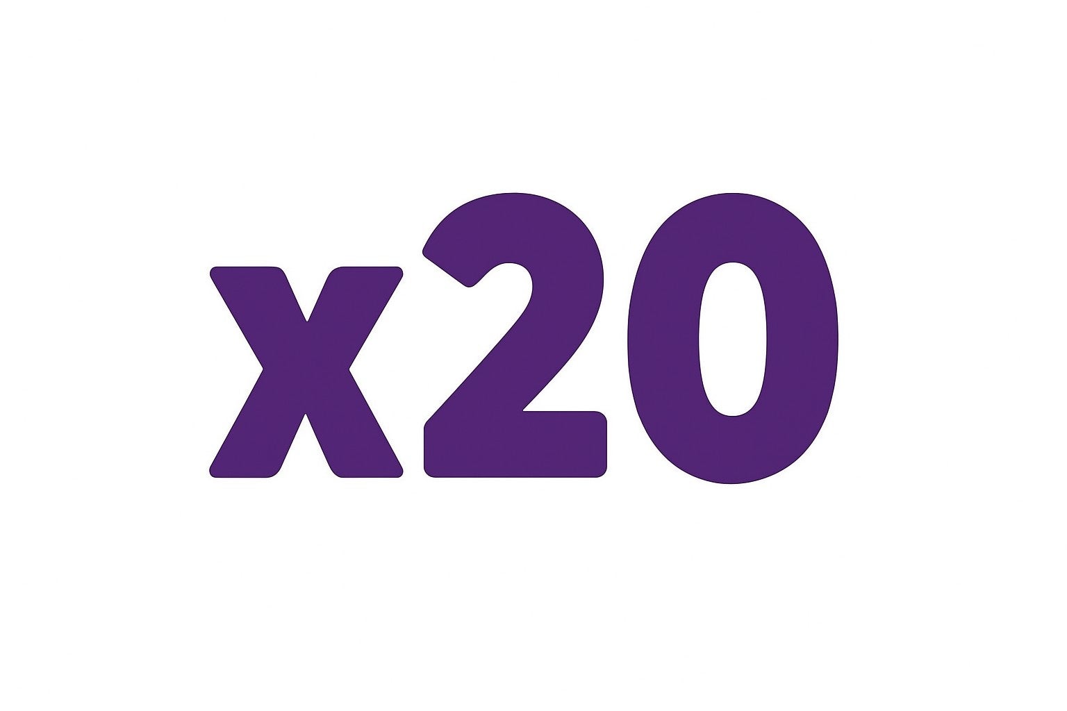 - x20