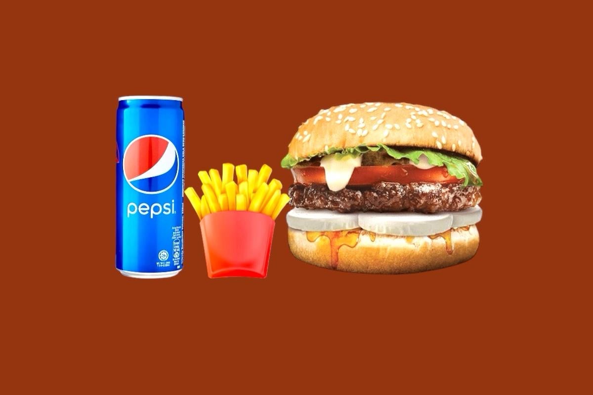 Burger chèvre au  miel formule