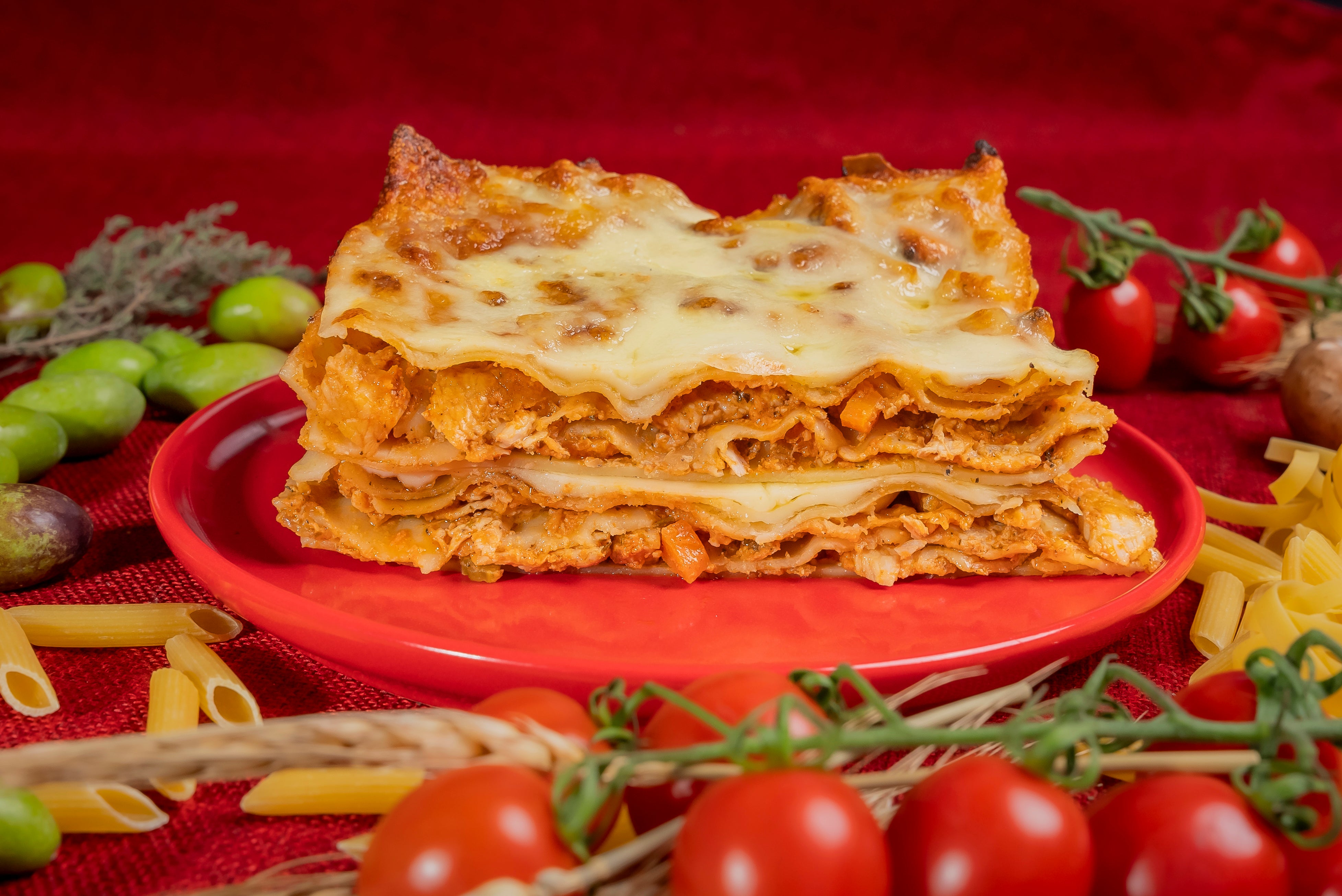 Lasagne con pollo
