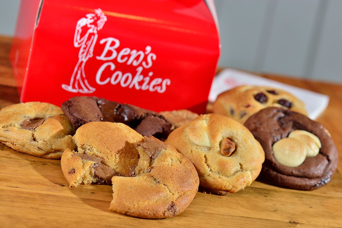 Ben's Cookies delivery from Broadmead Order with Deliveroo