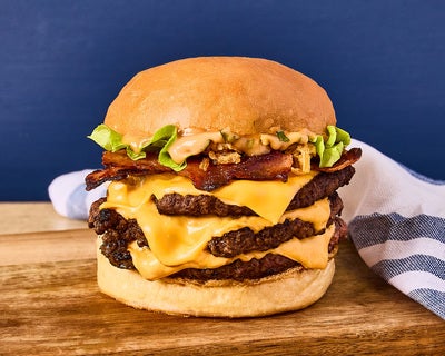 Cheddar & Bacon Triple