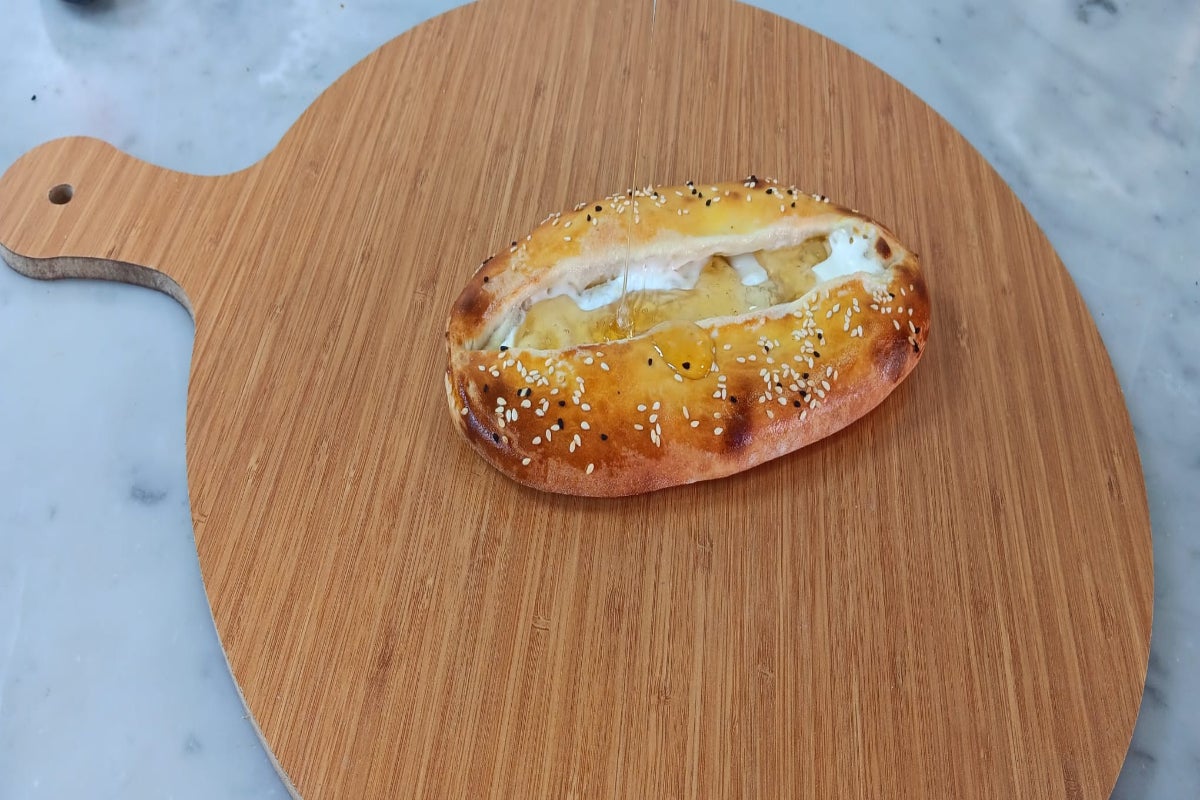 Cream Pie with honey