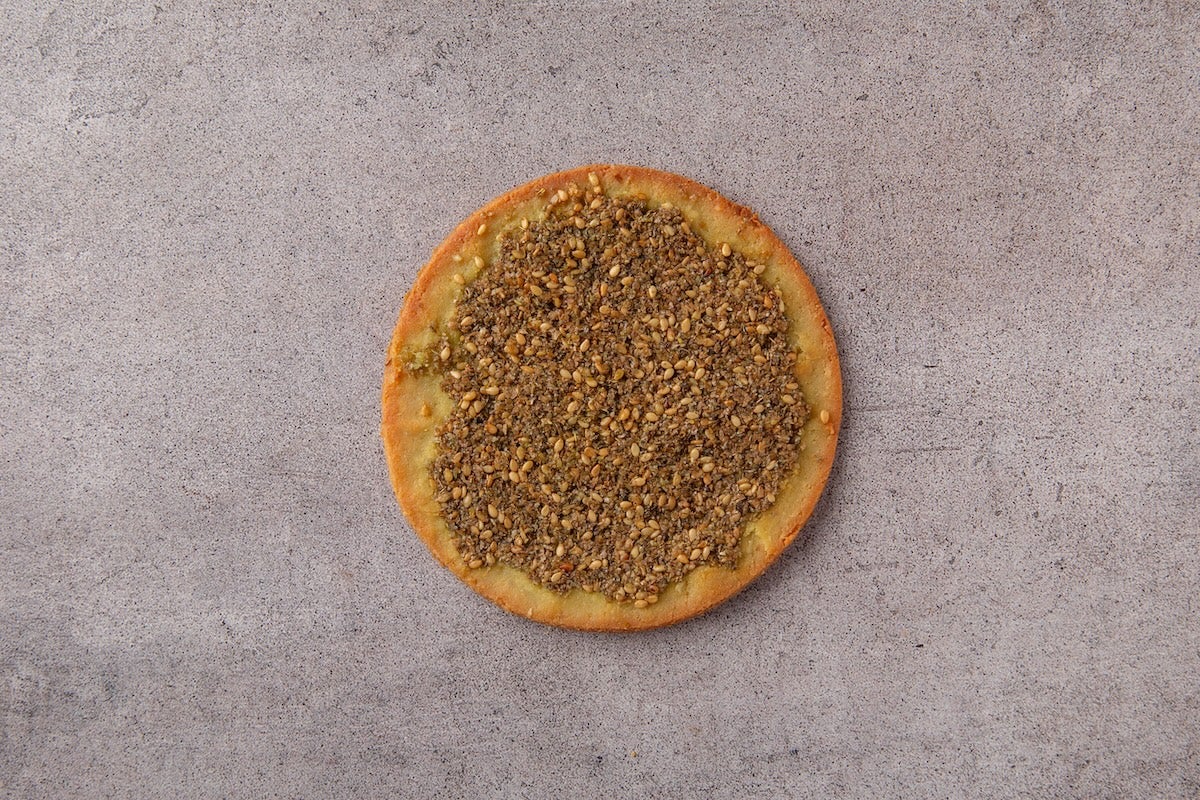Keto Zaatar Pizza