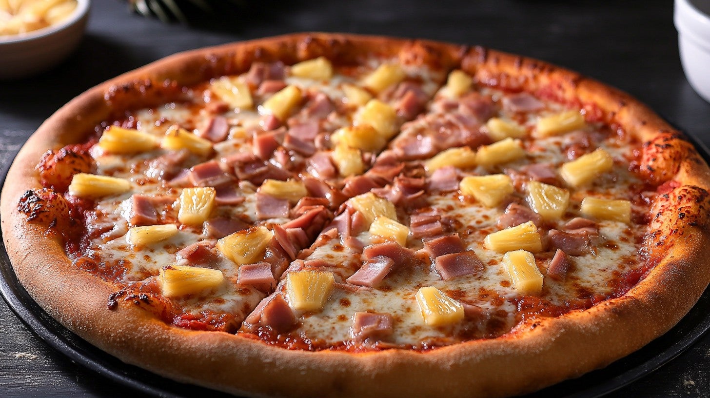 Pizza hawaïenne 🍅 🥩 🍍