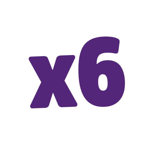 - x6