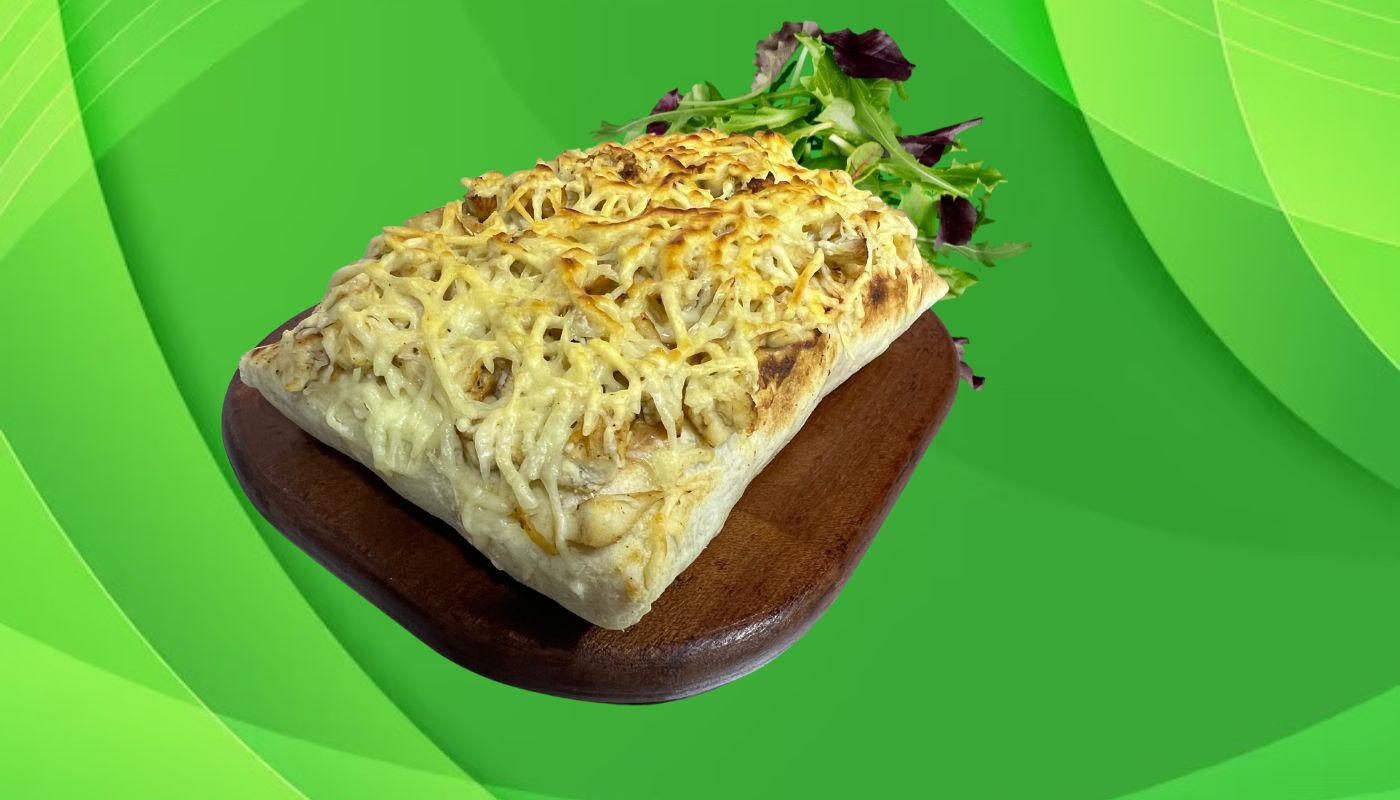 Tacos gratiné aux emmentals et lardons🧀�
