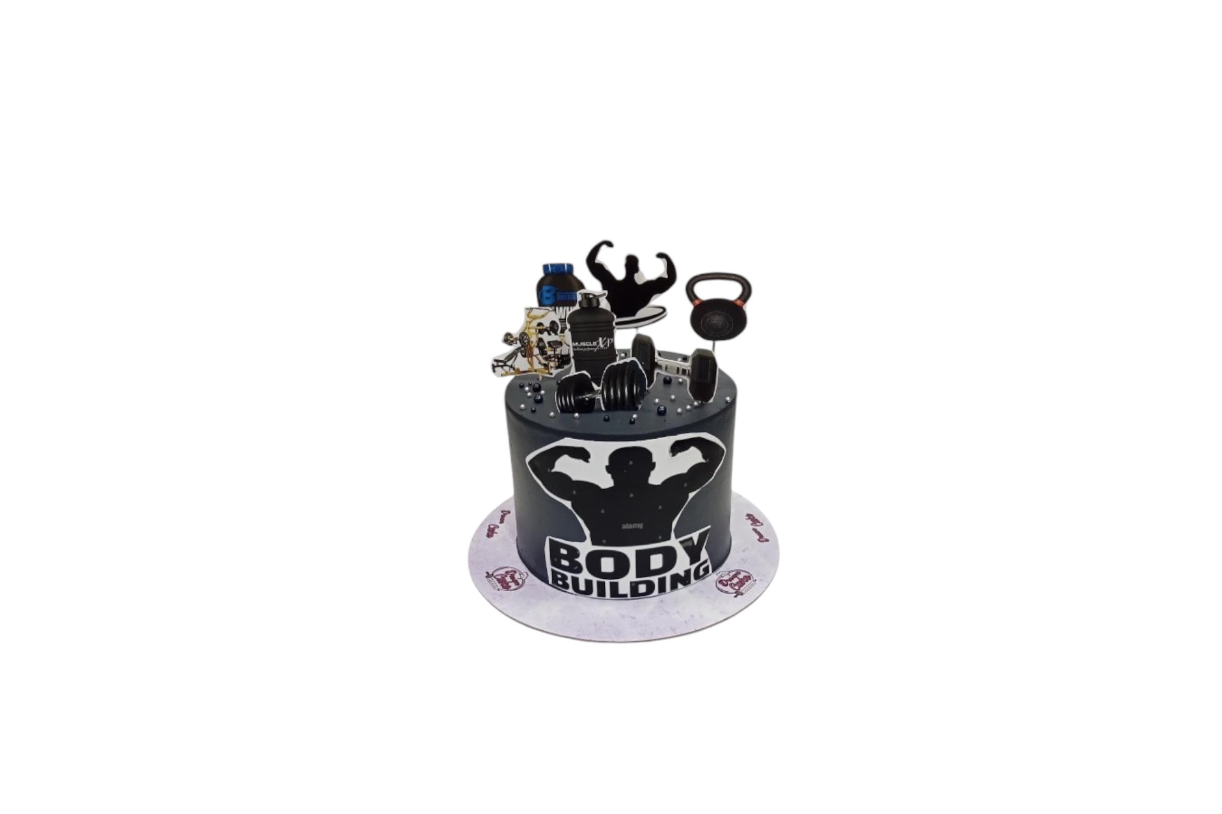 Body building cake