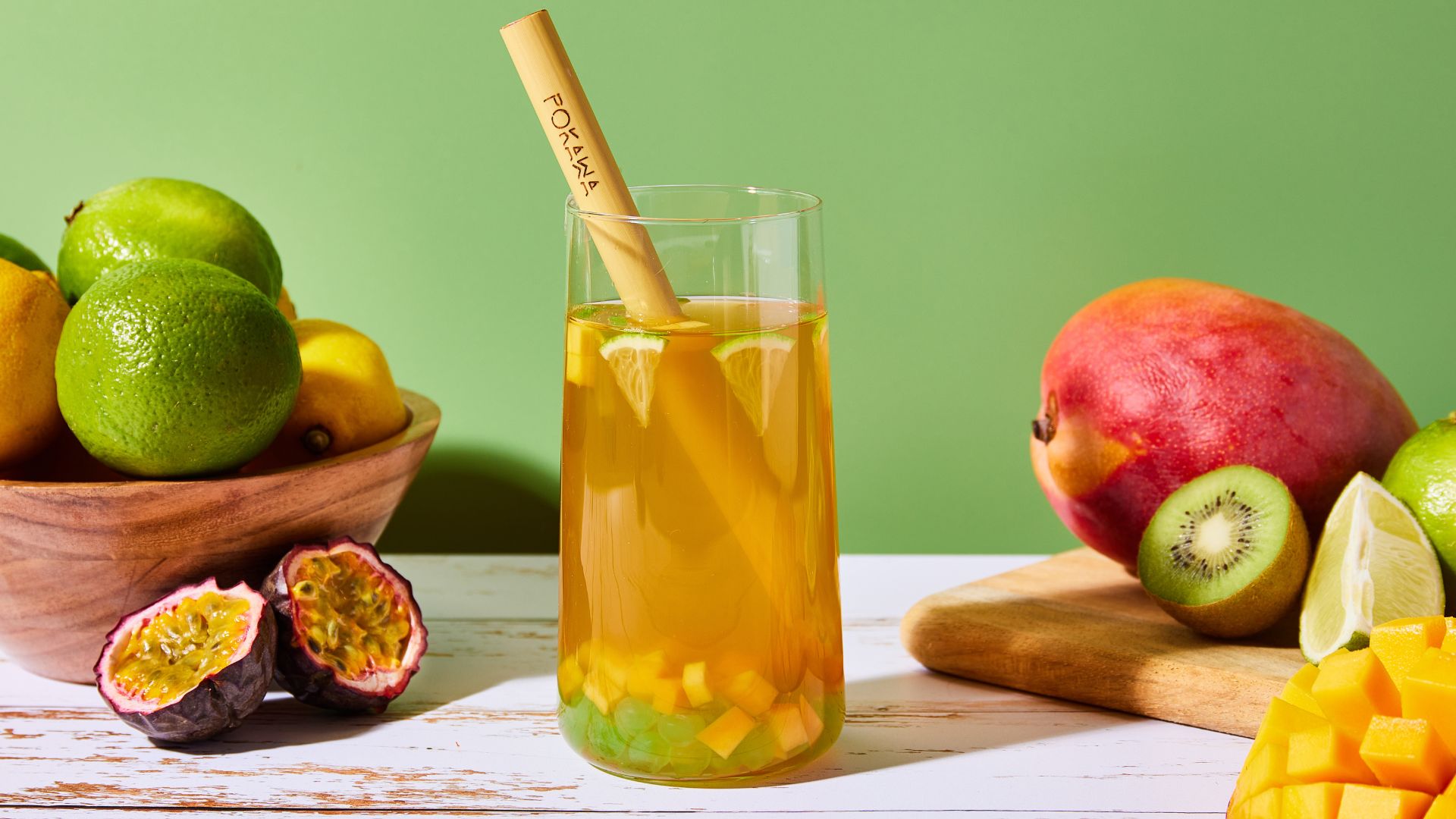 Bubble Tea - Citron vert 🍋 & Mangue 🥭