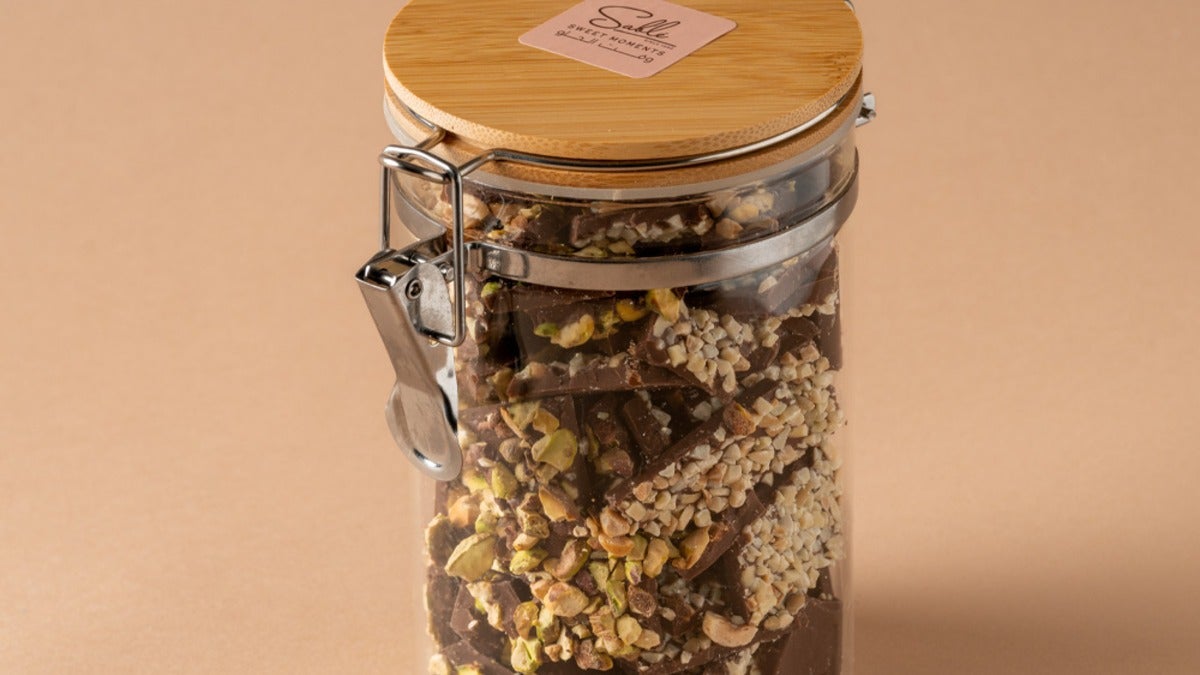 Large Chocolate Jar