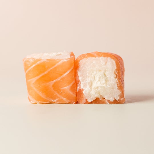 Roll saumon creme cheese
