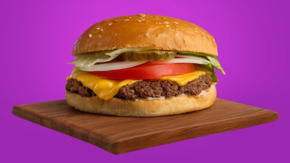 Single Original Beef Burger
