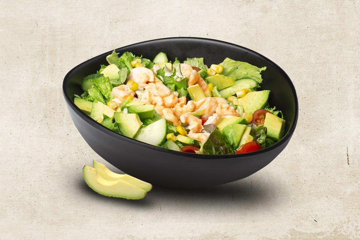Salade avocat crevette