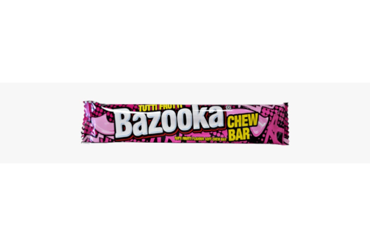 Bazooka Tutti Frutti Chewz Chew Bar, 14g