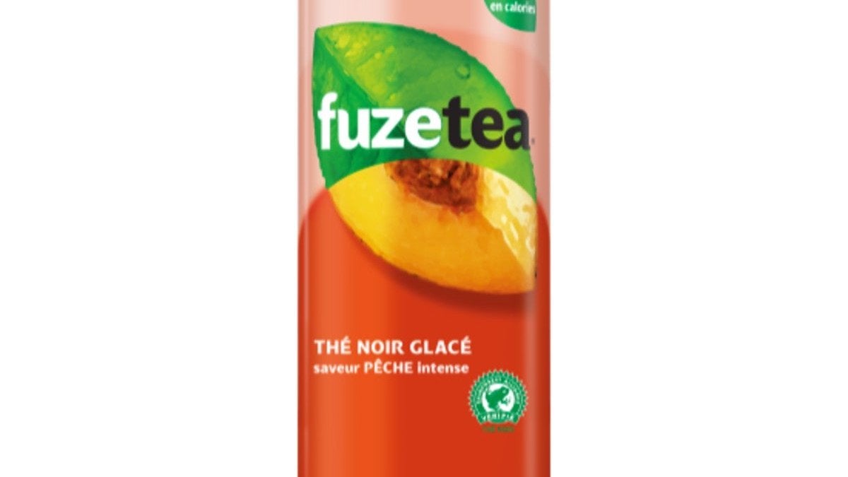 Fuze tea pêche