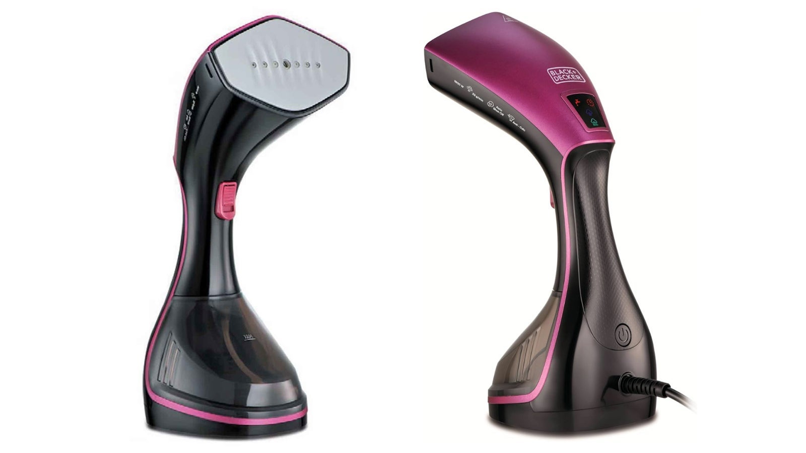 Black + Decker Portable Digital Handheld Garment Steamer 1600W