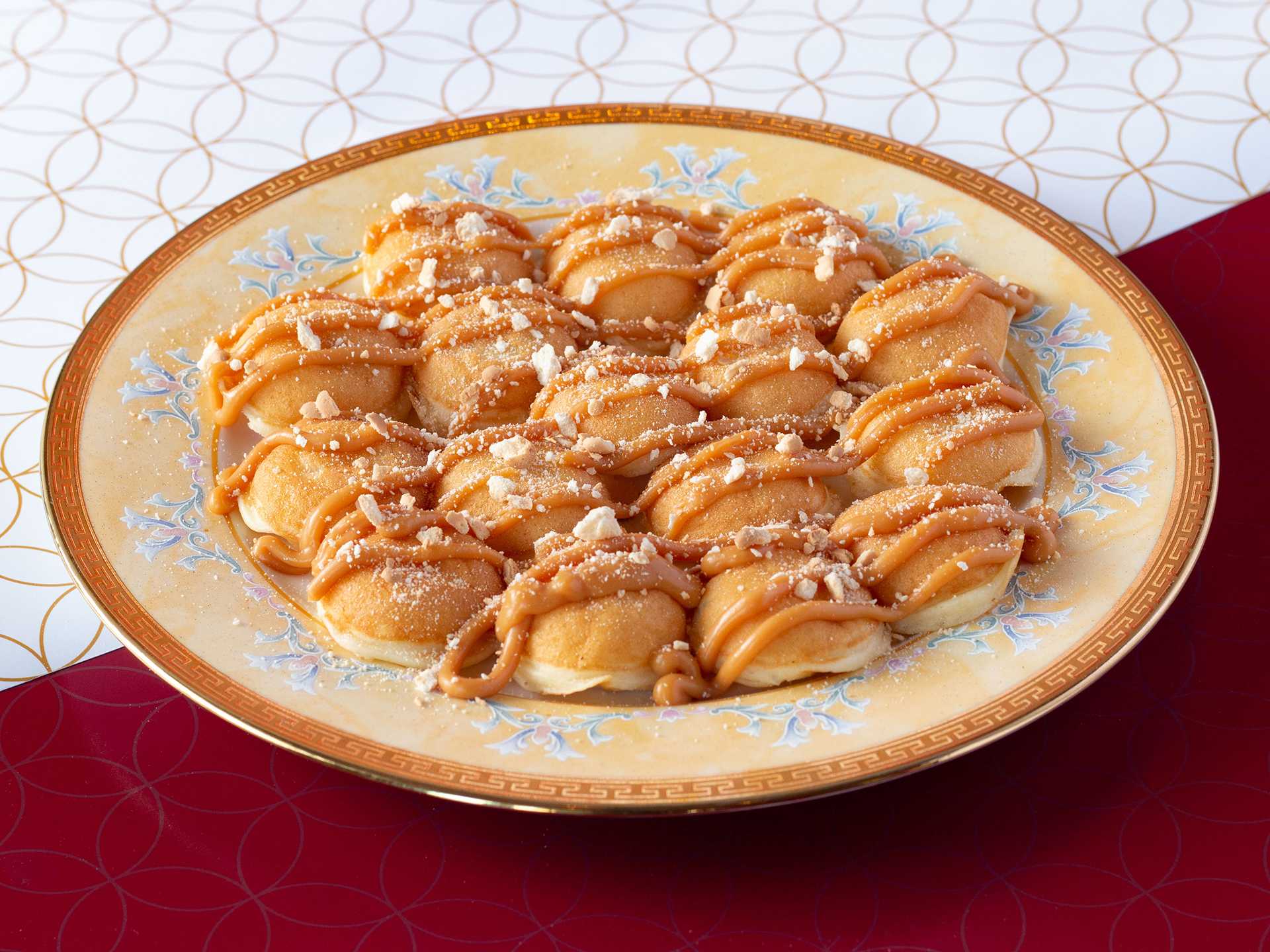 Caramel Mini Pancakes