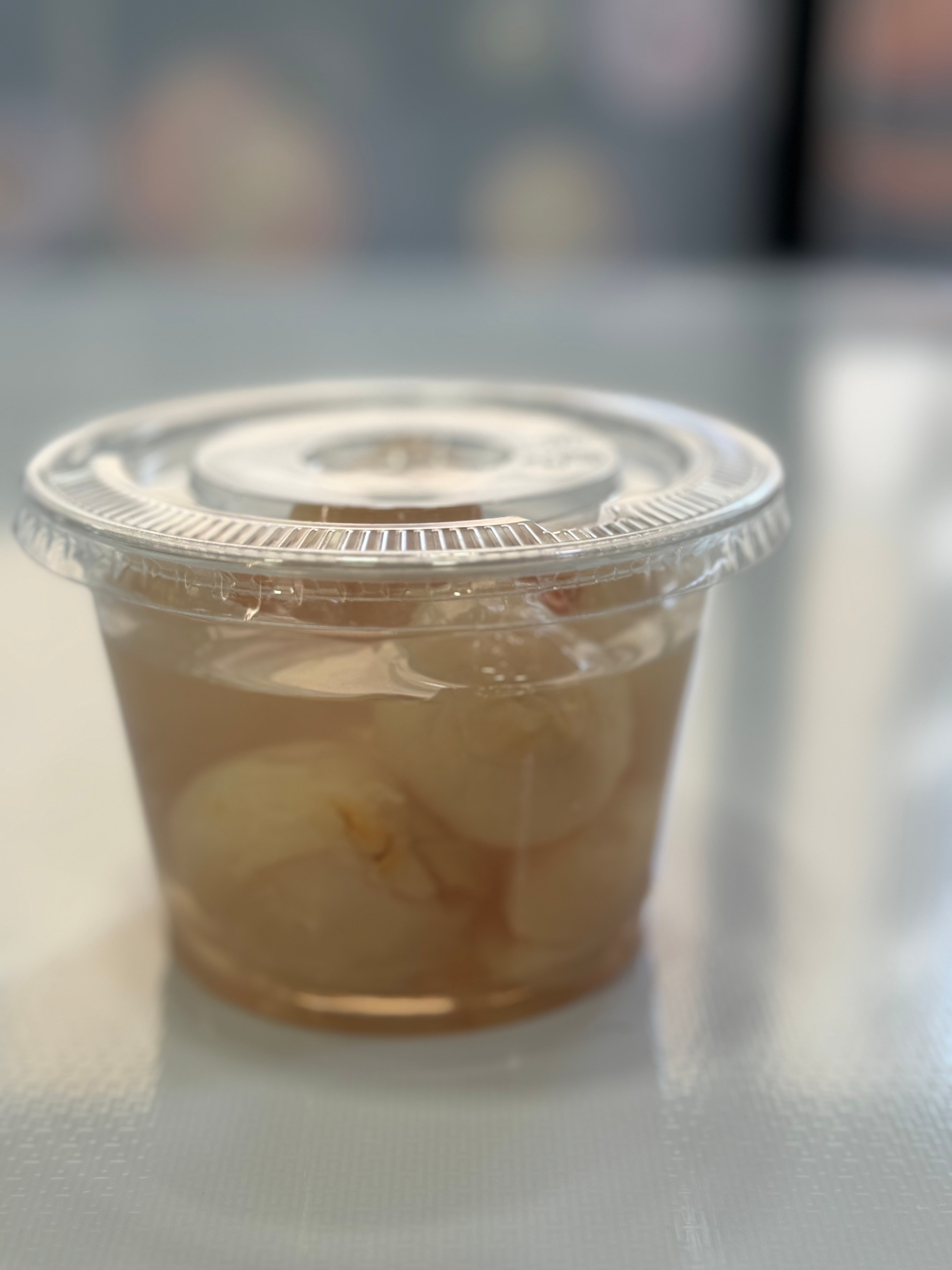 Litchi avec sirop