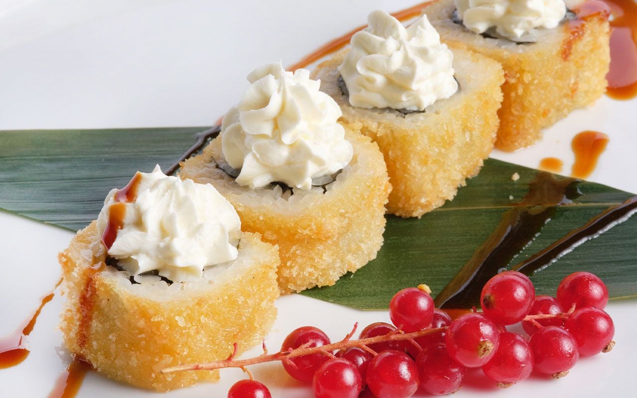 225. Uramaki fritto 8 pezzi