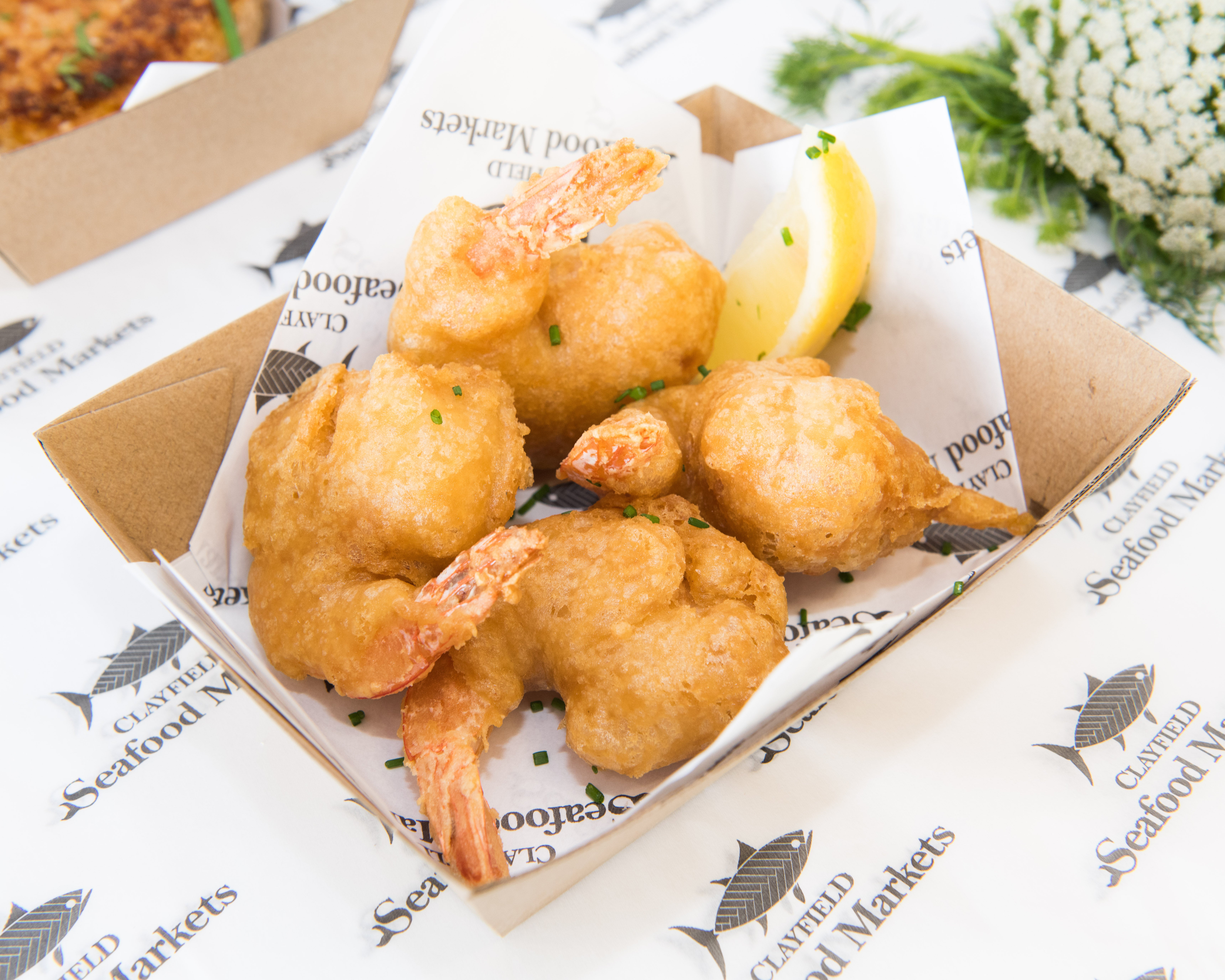 4 Beer Battered Prawn Cutlets