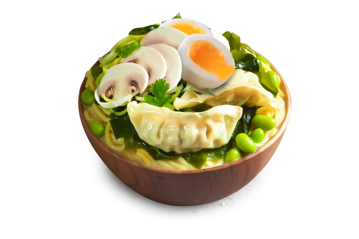 Ramen Dumpling avec œuf mollet