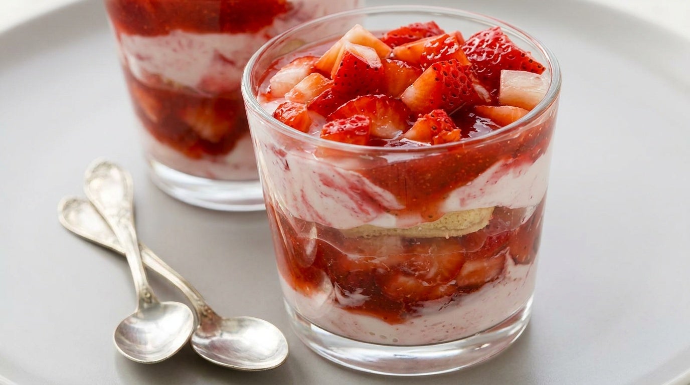 Tiramisu fraise