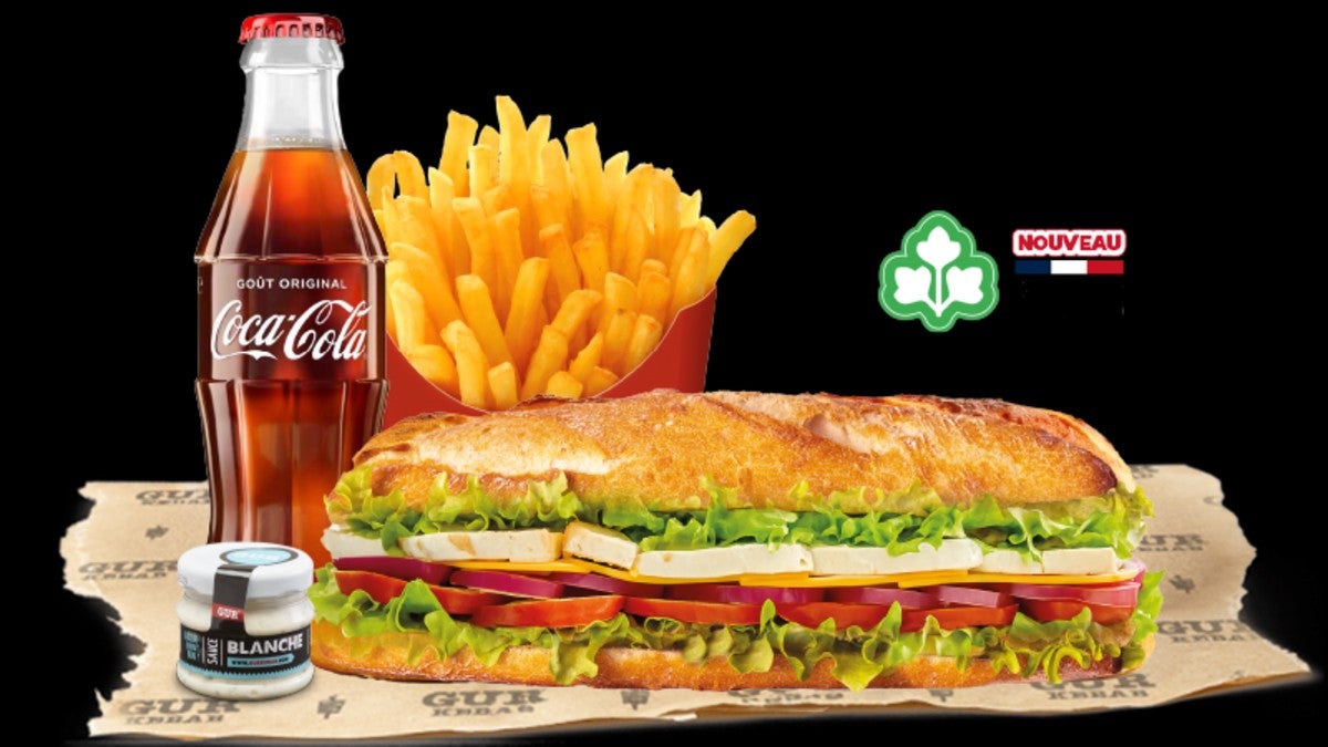 MENU GUR Baguette Végé