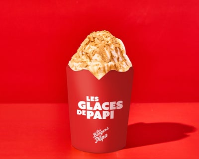 Glace de Papi Noisette & Crèpes Dentelles