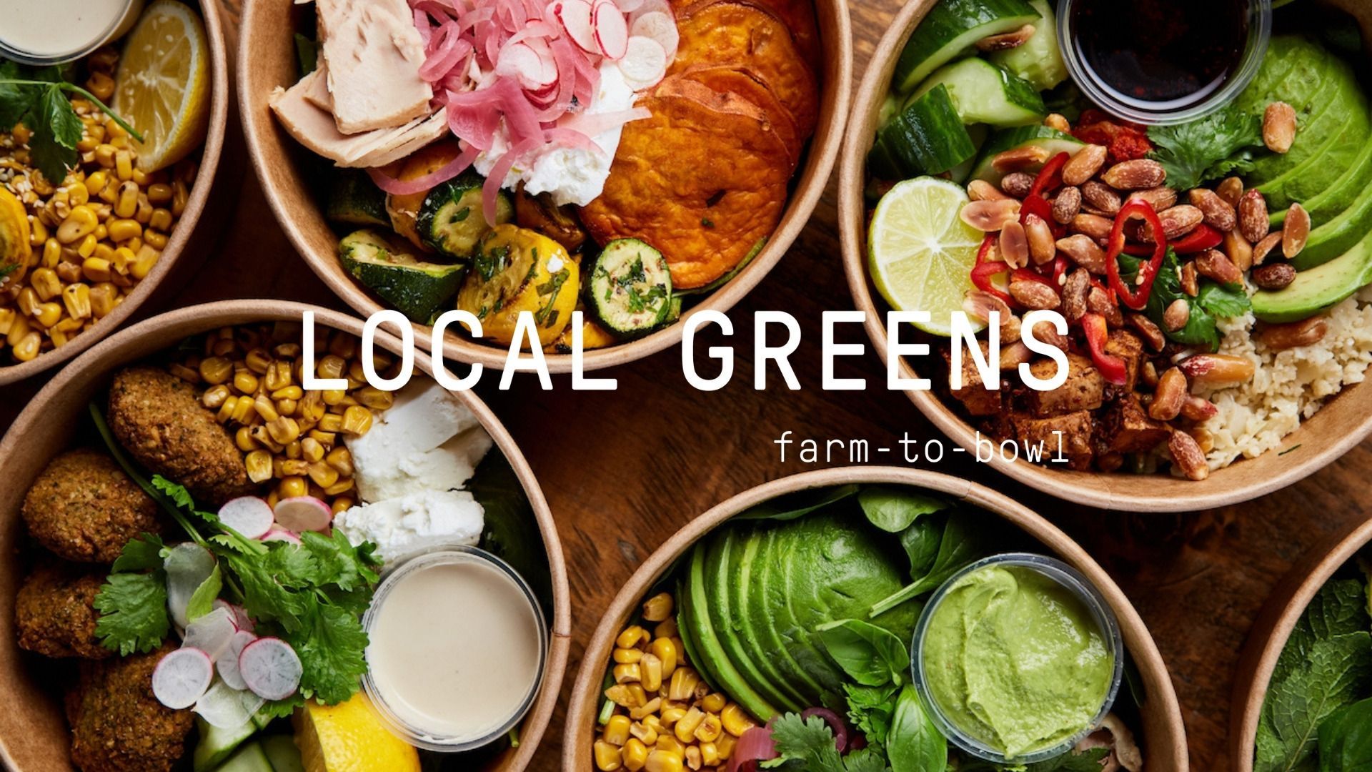 LOCAL GREENS Seasonal Salad Bar 🥗 delivery from Hammersmith Order