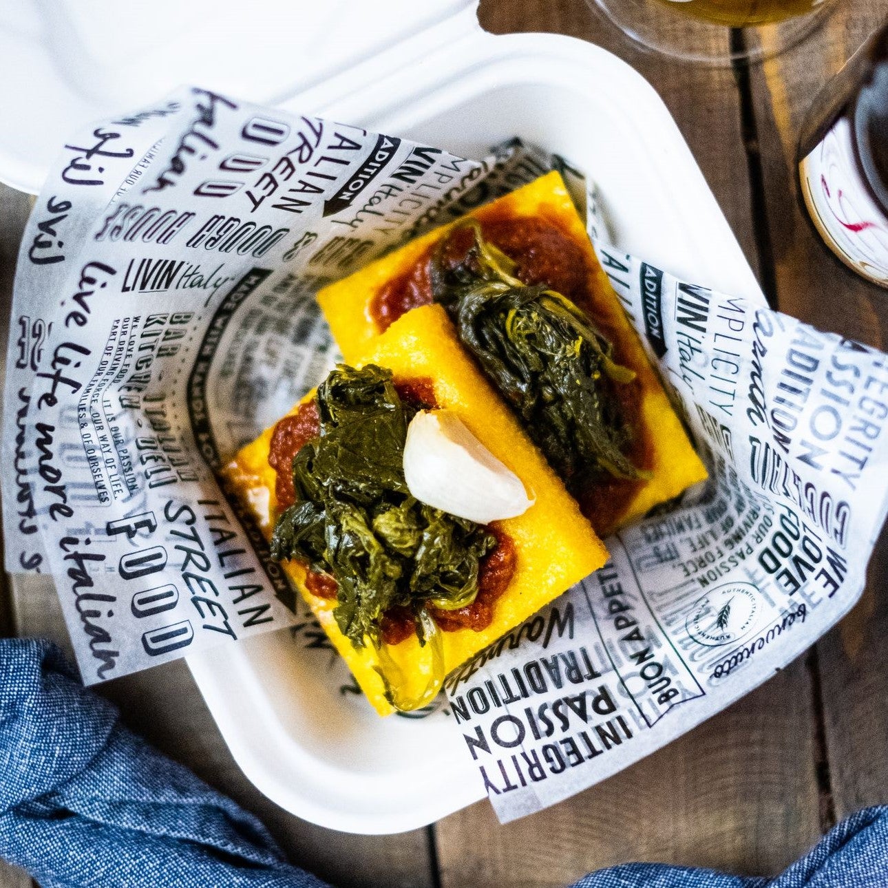 Friarielli Polenta (VG-GF)
