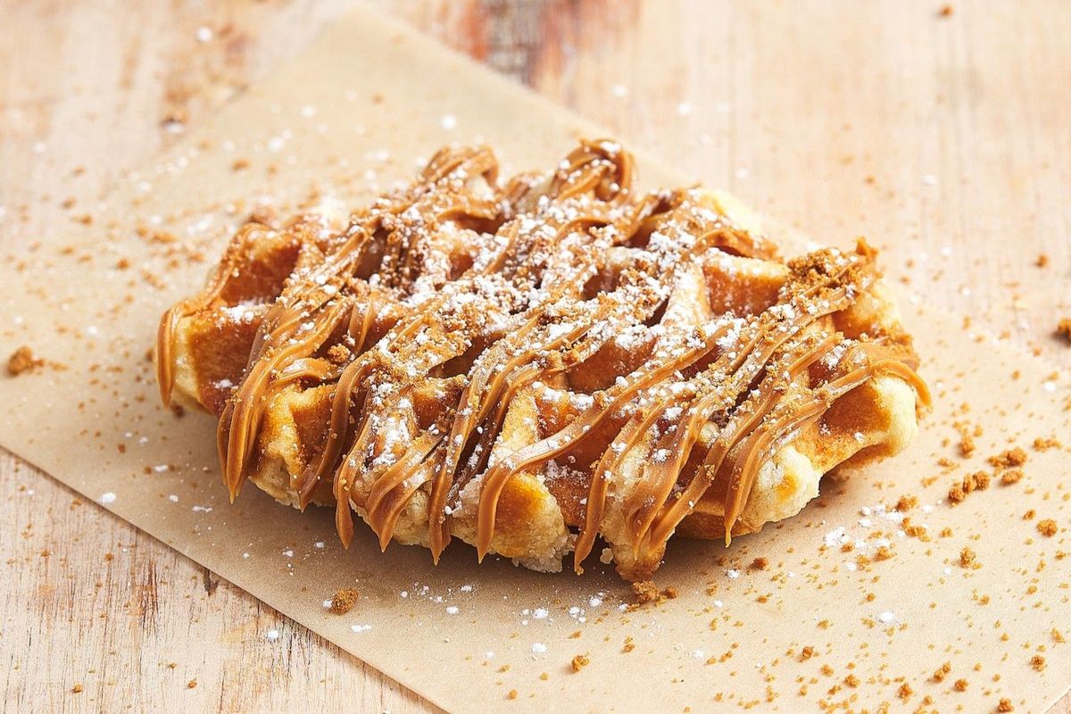 Lotus Biscoff Waffle