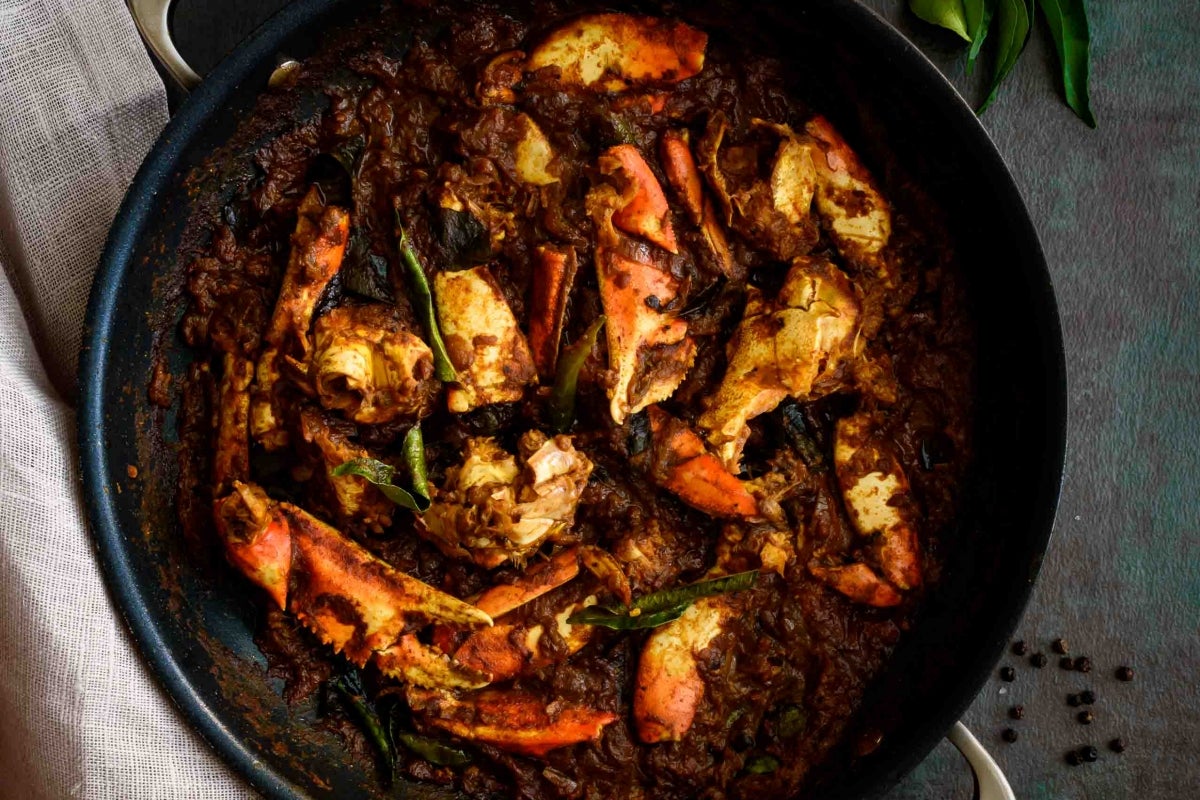 Crab Roast Masala