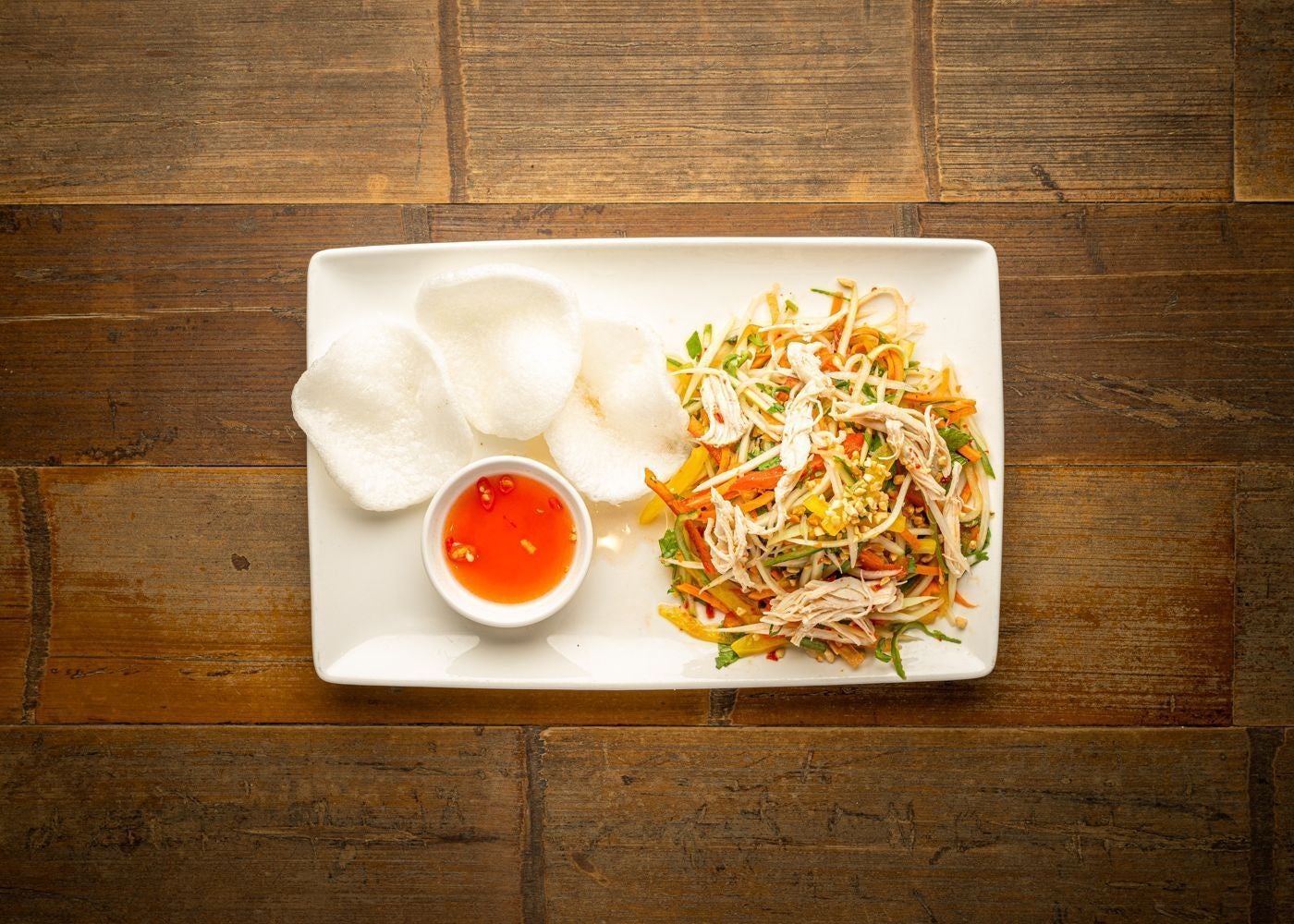 Green papaya salad (chicken)