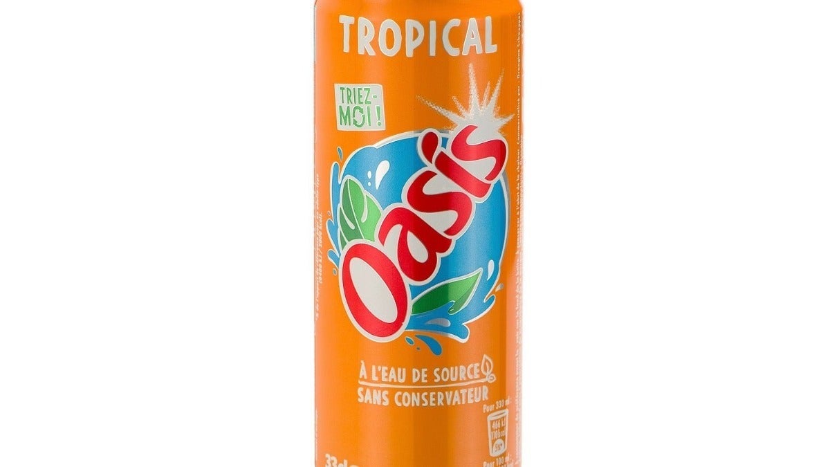Oasis tropical 33cl