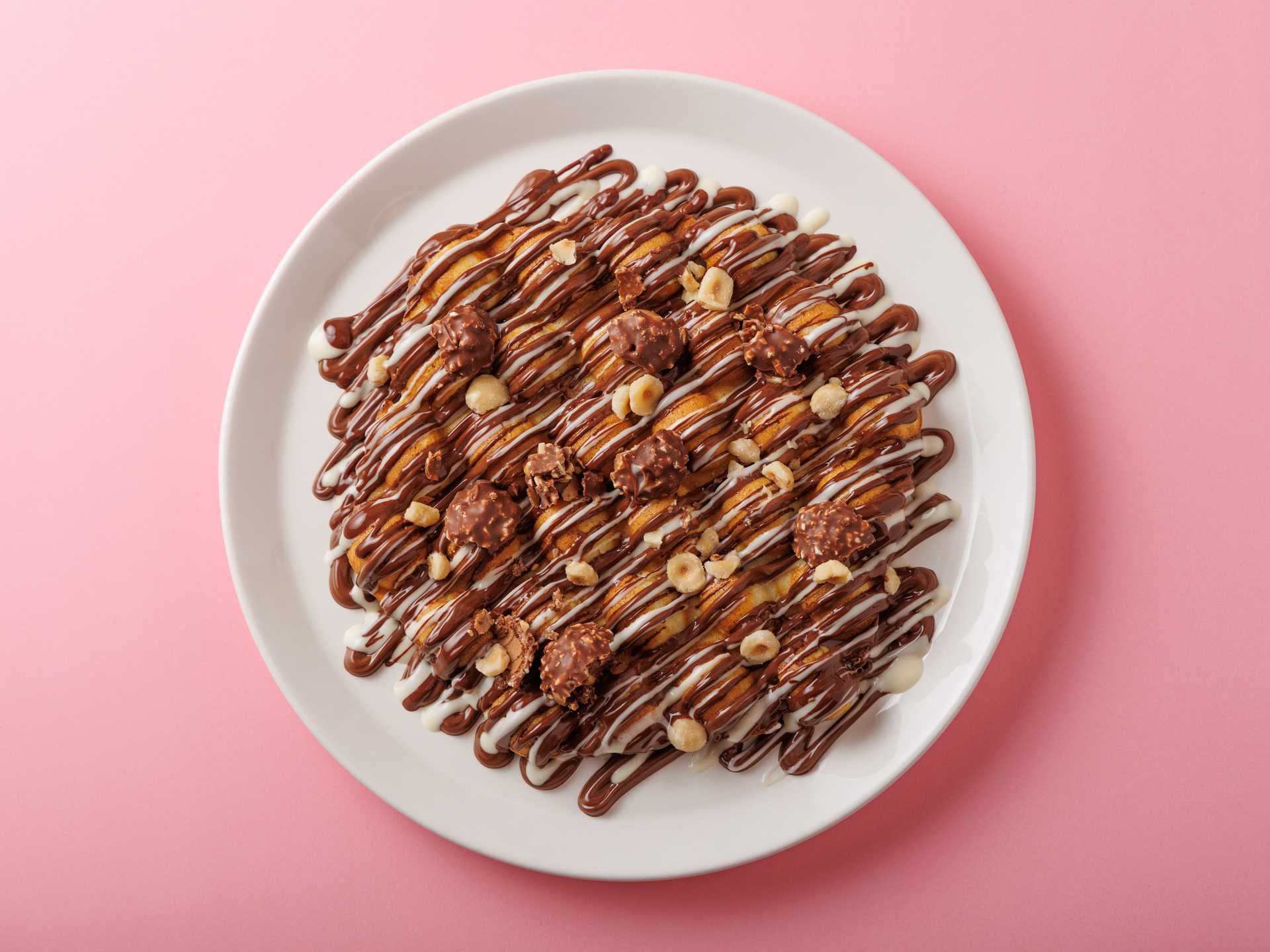 Ferrero Rocher Bubble Waffle