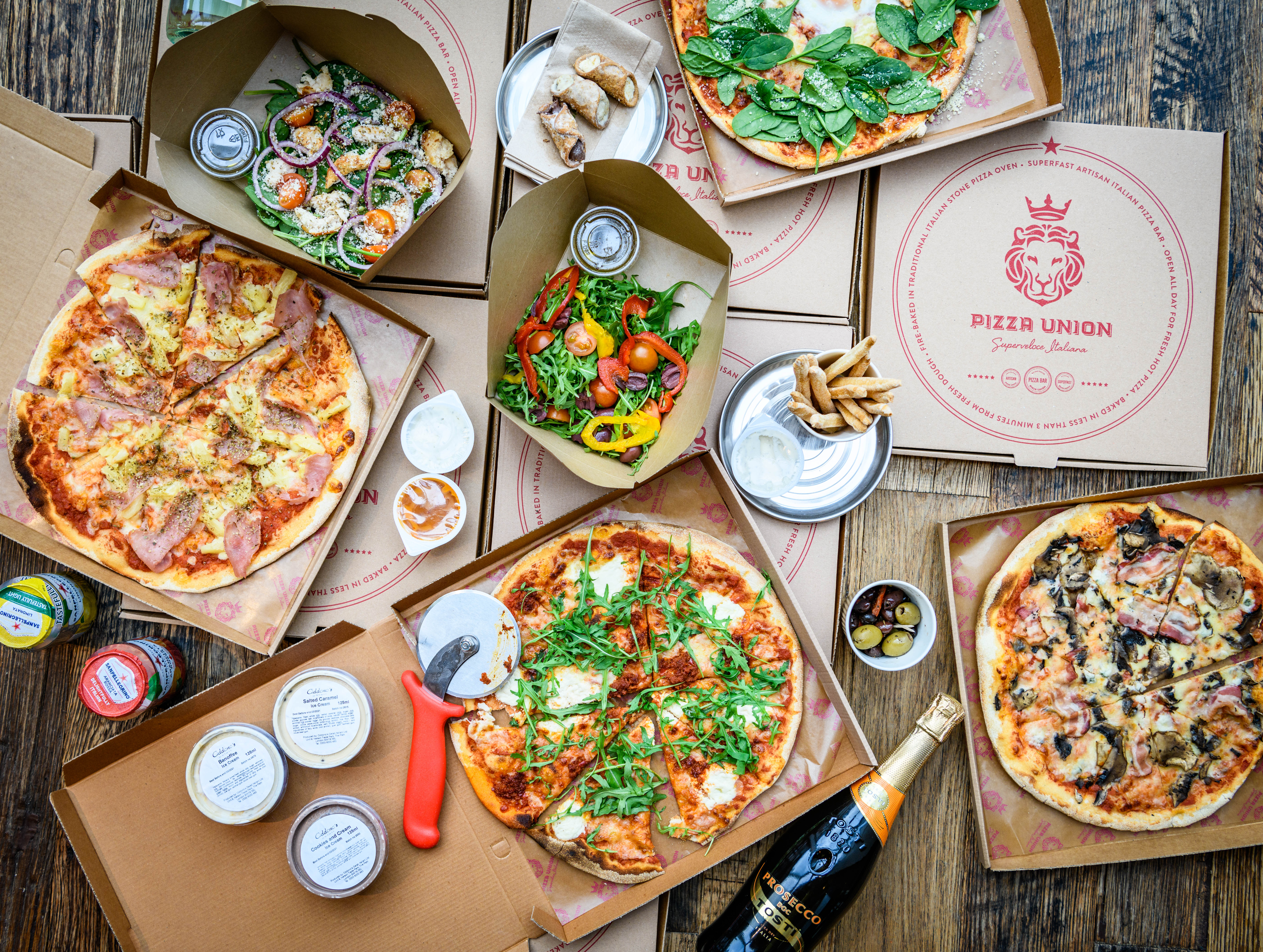 Pizza Union delivery from Dalston Order with Deliveroo