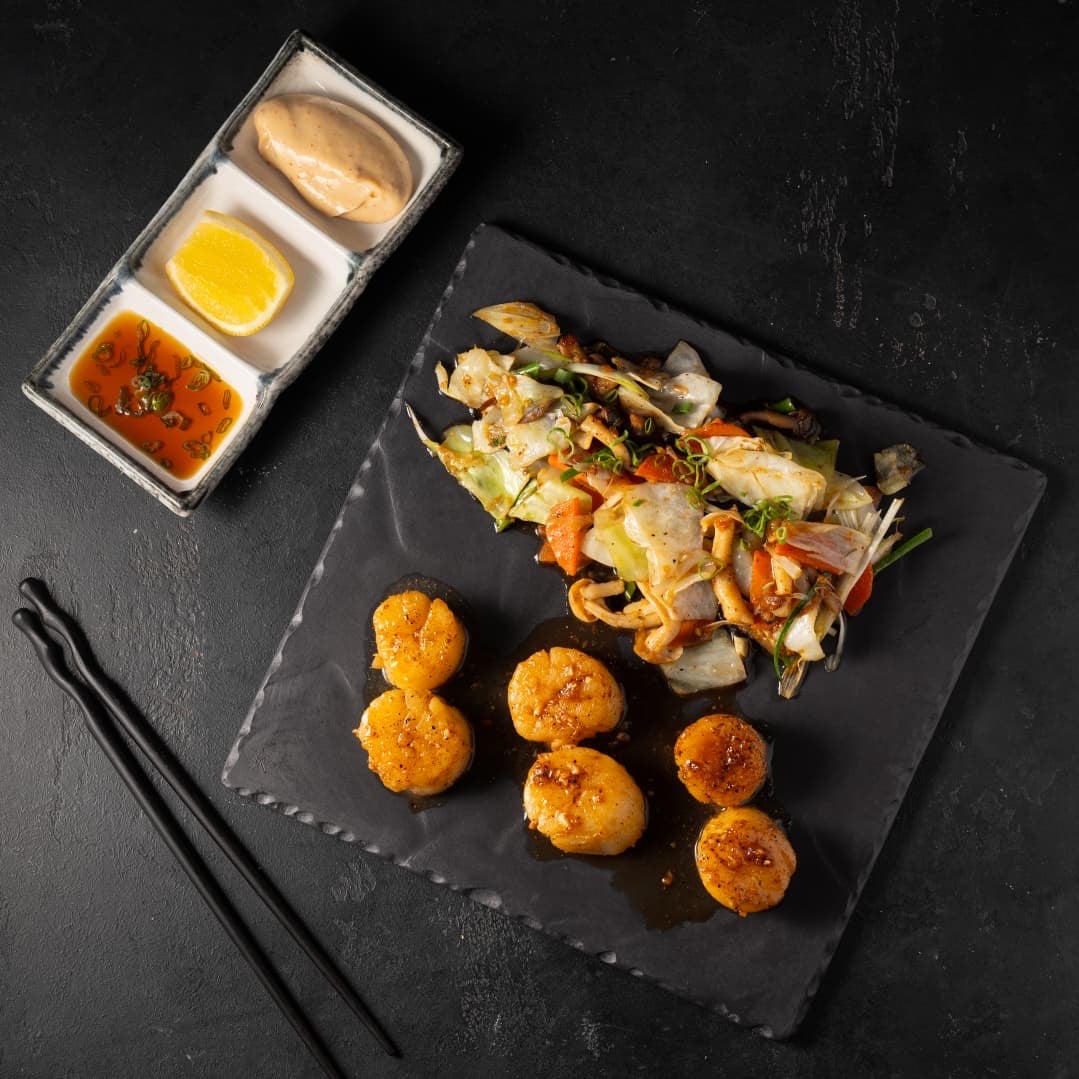 Scallop Teppanyaki
