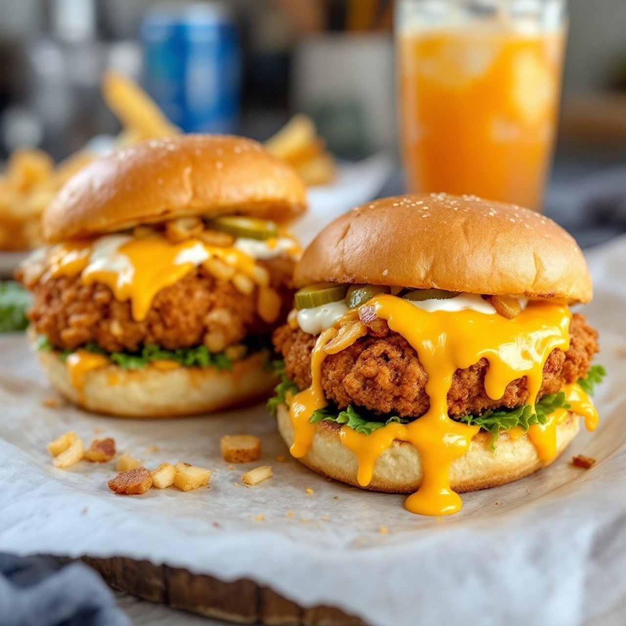 Formule Duo 🍔🍔 + 🍟🍟
