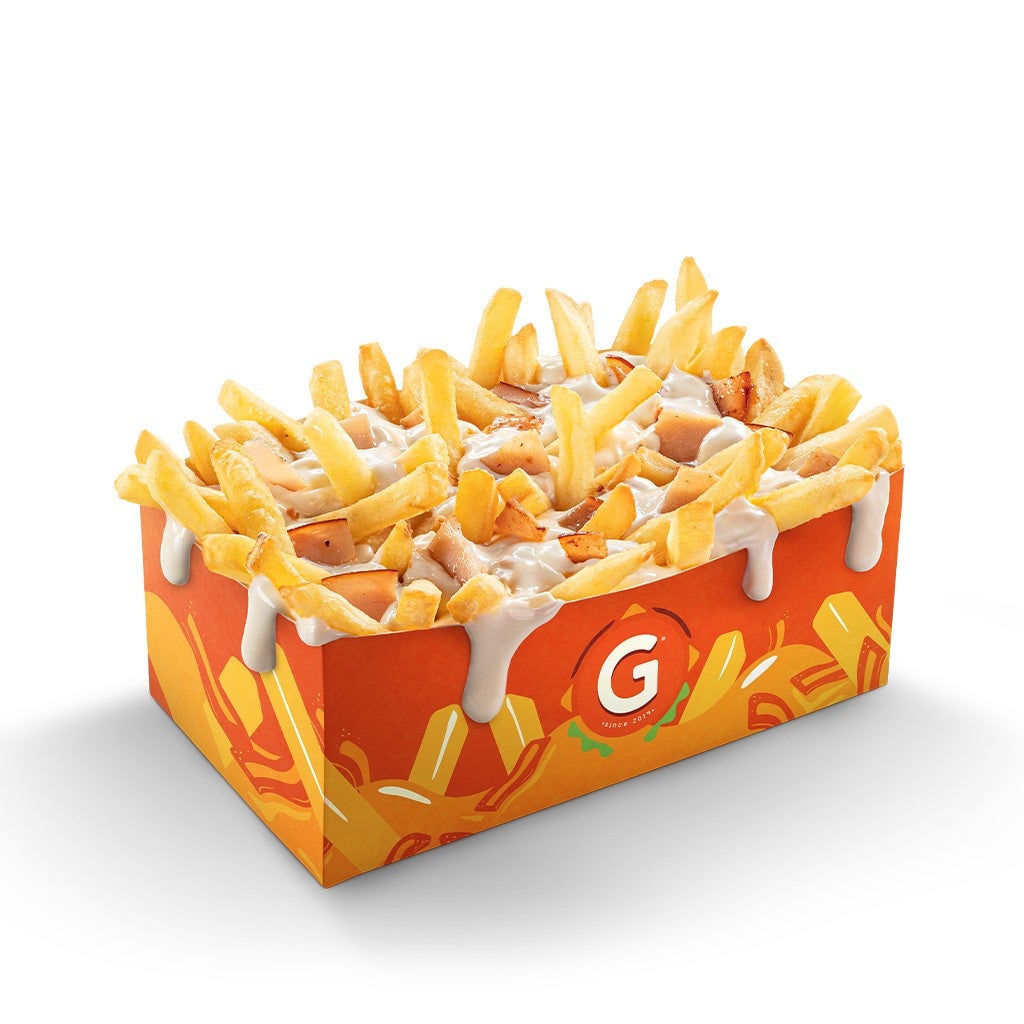 Frites fromagère dinde
