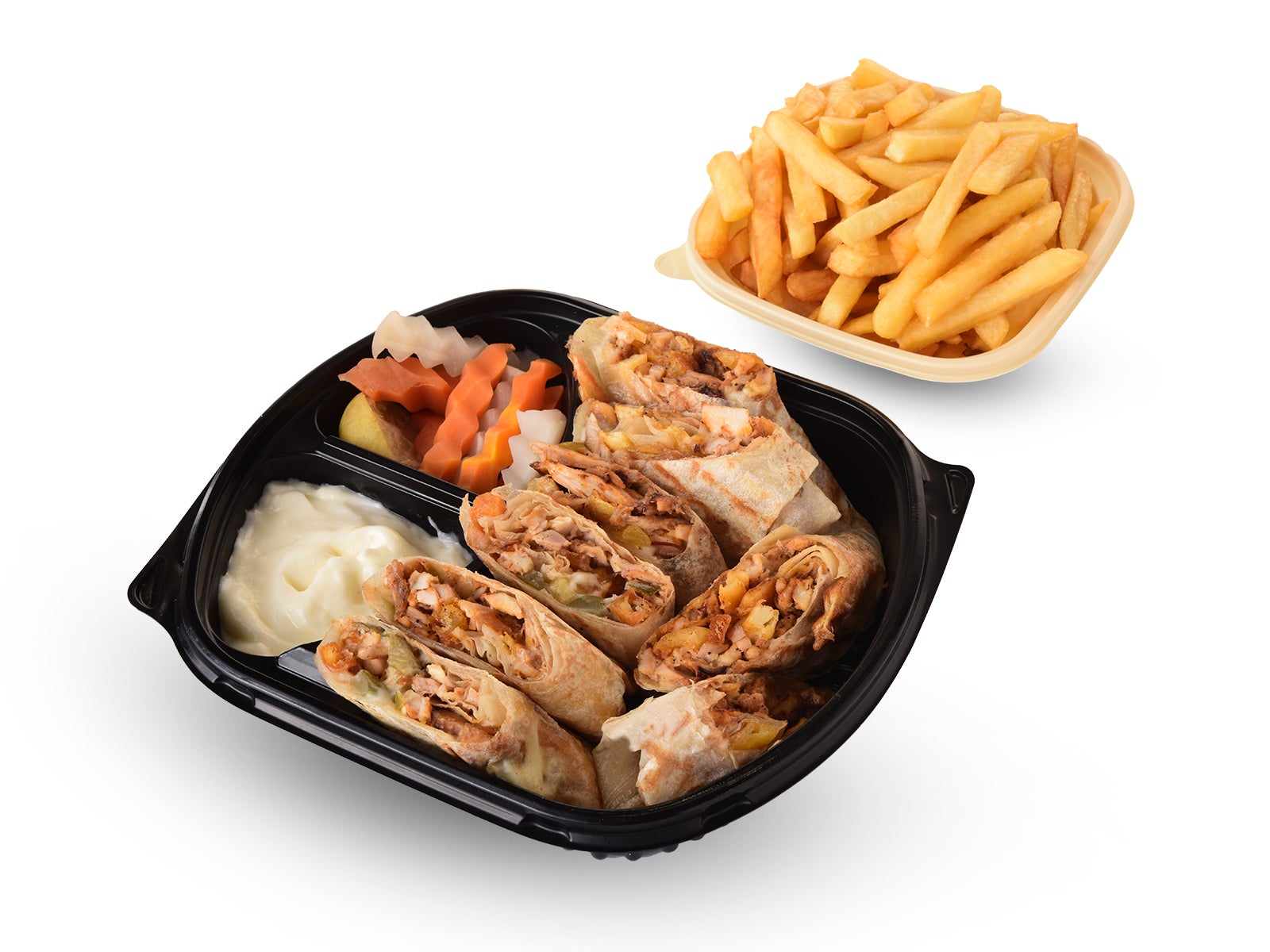 Shawarma Chicken Saj Meal