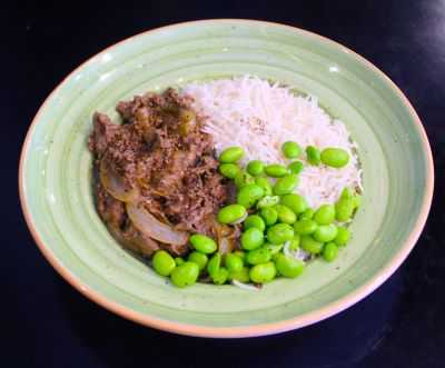 Tuscan Edamame Beef
