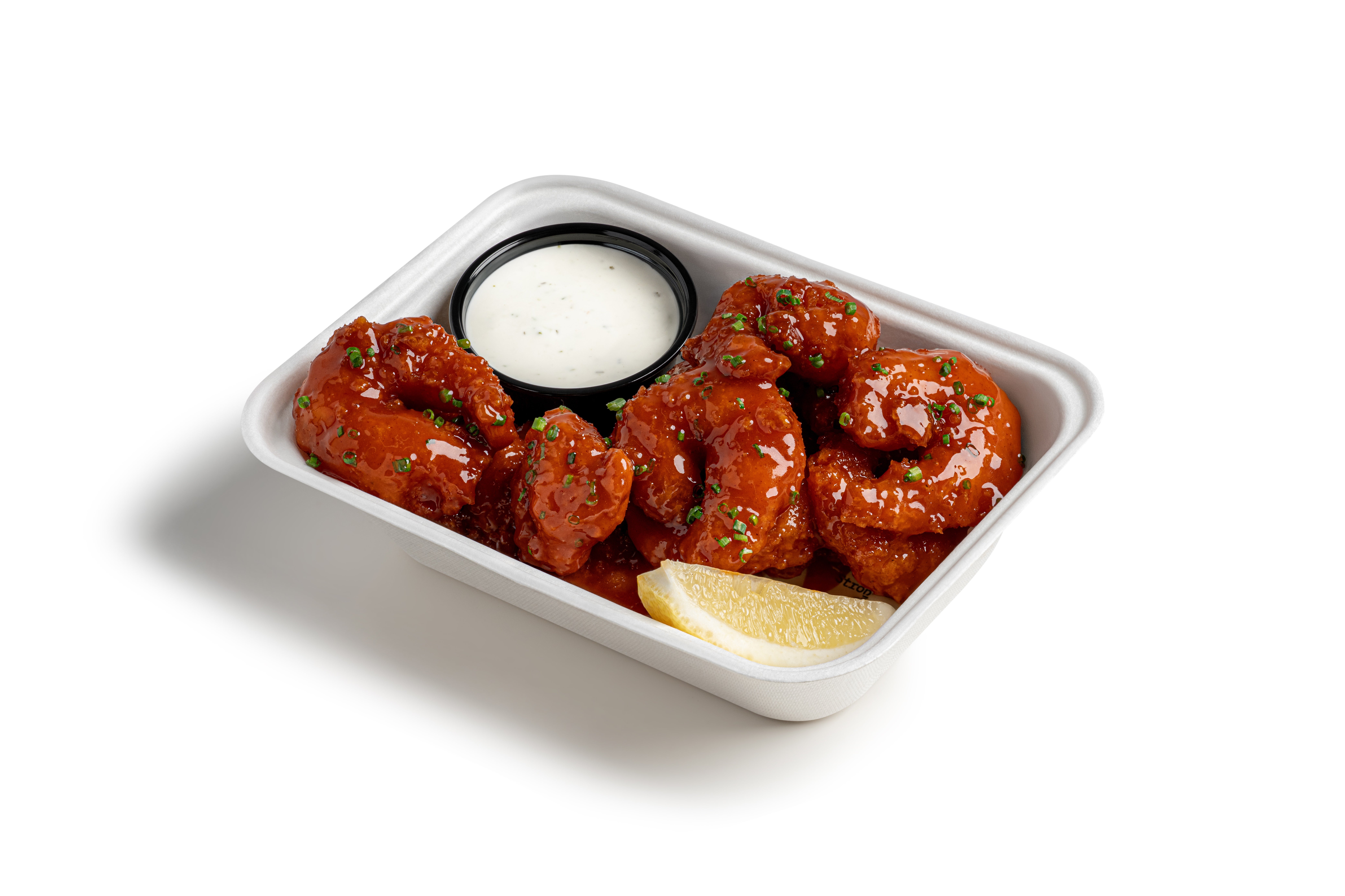 Sweet buffalo shrimp