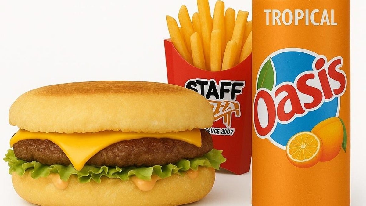 Menu oriental 🍔 + 🍟 + 🥤