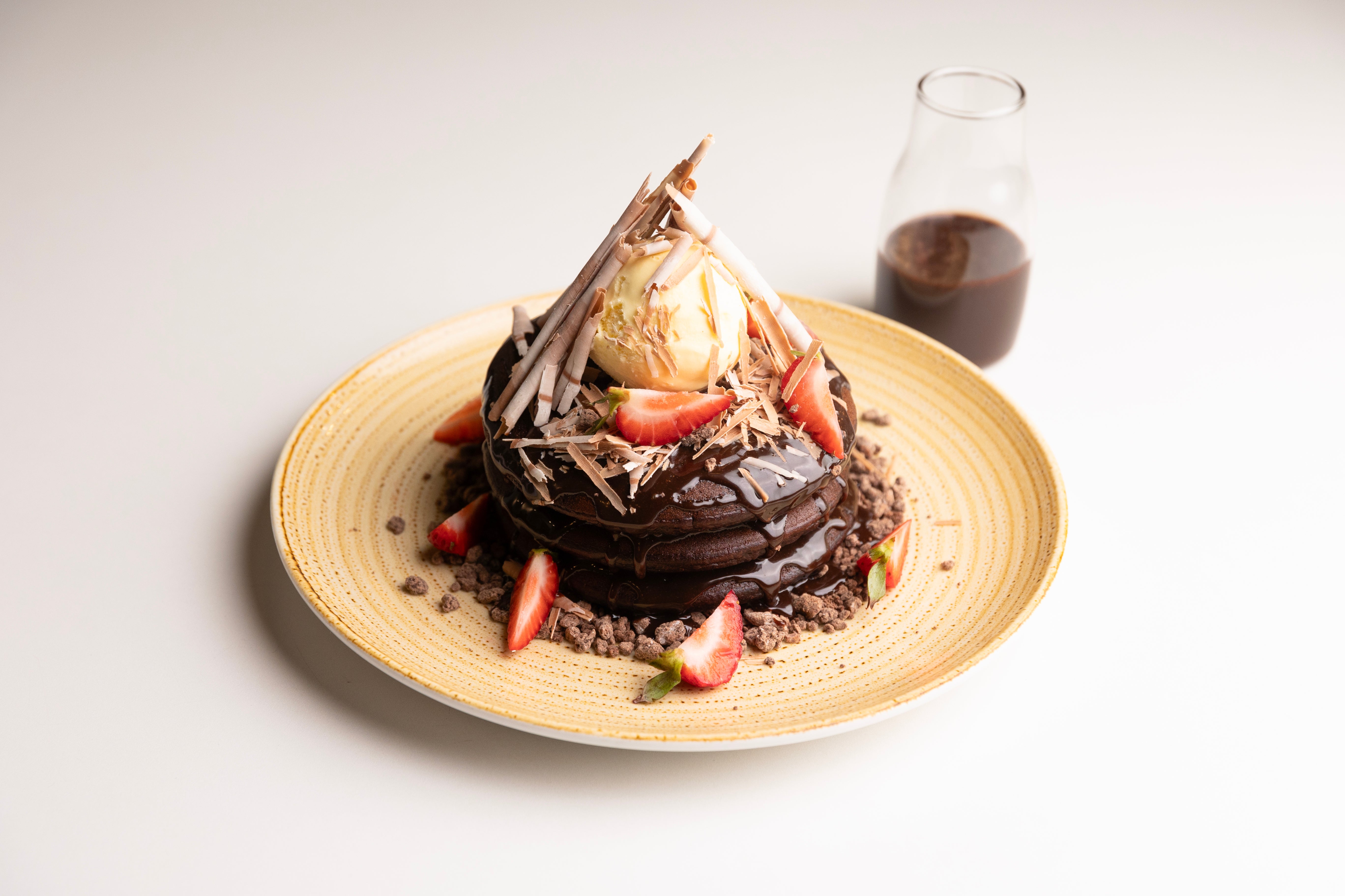 Chocolate Blackout Pancake